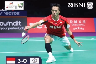 Jojo Jadi Penentu, Indonesia Tembus Final Thomas Cup 2024