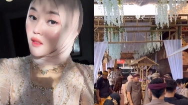Gaya Putri Delina Hadiri Upacara Mepamit Mahalini-Rizky Febian, Pakai Sandal Branded Gak Kaleng-kaleng