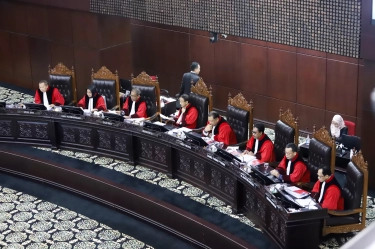 Hakim MK Tegur Bawaslu Papua yang Telat Hadir ke Sidang Gugatan Pileg 2024