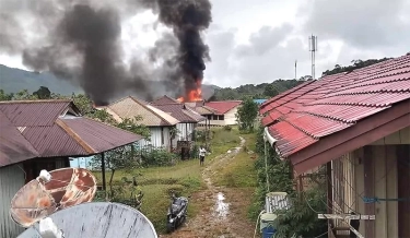 KKB Serang Gereja dan Rampas Barang Jemaat di Kabupaten Pegunungan Bintang Papua Pegunungan