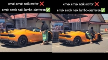 Viral Wanita Berdaster Naik Lamborghini, Ternyata Bukan Sosok Sembarangan