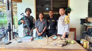 Bawa Dua Butir Amunisi Ilegal di Tas Noken, Wanita Papua Nugini Ditangkap di PLBN Skouw!