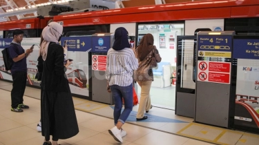 Jadwal LRT Jabodebek Ditambah, Waktu Tunggu Jati Mulya - Cawang Cuma 1 Menit
