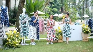 Inspirasi Padu Padan Nuansa Retro Nan Segar Andien Aisyah, Cocok Untuk Outfit Piknik
