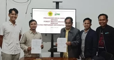 FWI-Faperta Unram Kerja Sama Kawal Tata Kelola Hutan dan Energi