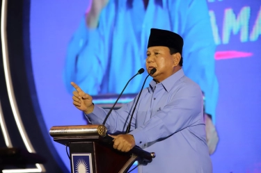 Tanggapi Doa Nambah Kursi Menteri PAN, Prabowo: Masuk itu Barang
