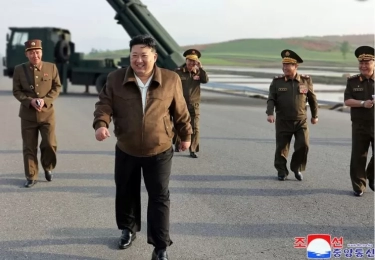Korea Utara Siapkan Sistem Peluncur Roket yang Menargetkan Pusat Populasi Korea Selatan