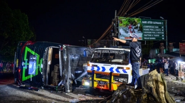 Mengapa Polisi Tetapkan Sopir Bus Maut Rombongan SMK Depok Jadi Tersangka?