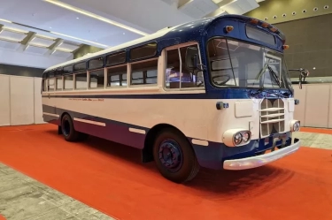 Bus Klasik Milik PO Sumber Alam Nampang di Busworld 2024, Satu Baru Dibeli dari Bandung