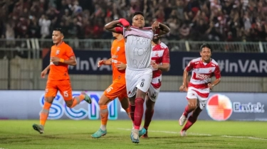 Kalahkan Borneo FC di Leg Pertama, Madura United Persembahkan Kemenangan Untuk Suporter