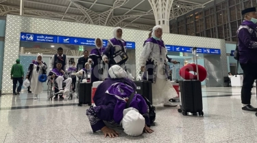 Kesaksian Jemaah Haji Makassar Usai Sempat Naik Pesawat Garuda yang Mesinnya Terbakar