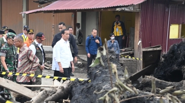 Instruksi Jokowi Tangani Banjir Lahar di Sumbar: Evakuasi Korban Hilang dan Relokasi Rumah Warga
