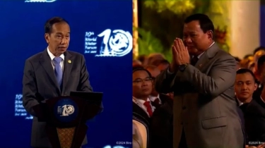 Jokowi Kenalkan Prabowo sebagai Presiden RI Selanjutnya di WWF, Netizen: Anaknya yang Wapres Ga Sekalian?