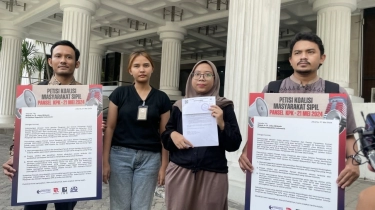 Koalisi Masyarakat Sipil Serahkan Petisi untuk Jokowi terkait Pansel KPK