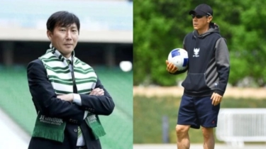 Tensi Panas Shin Tae-yong vs Kim Sang-sik: Pernah Ribut, Kini Bentrok di ASEAN Cup 2024