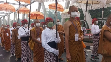 Makna Kirab Waisak, Dilakukan Umat Buddha dari Candi Mendut ke Candi Borobudur