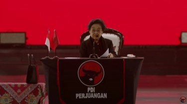 Kelakar Megawati ke Puan Saat Pidato Rakernas PDIP: Kamu Jadi Ketua Umum