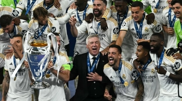 Carlo Ancelotti Bikin Sejarah Usai Real Madrid Juara Liga Champions