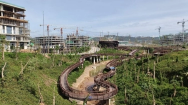Pembangunan IKN Berbasis Industri Dalam Negeri Pakai Green Cement, Apakah Itu?