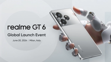 Realme GT 6 Meluncur 20 Juni, HP Gaming dengan Fitur AI