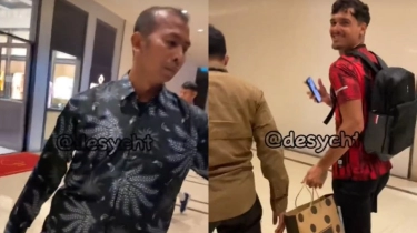 Adab Pengawal Timnas Indonesia Jadi Sorotan saat Ada Fans Ingin Berikan Hadiah ke Shayne Pattynama