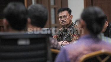 Sebut Bagi-bagi Sembako Garnita sebagai Kegiatan Ormas, SYL di Sidang: Saya Menteri Diangkat Nasdem