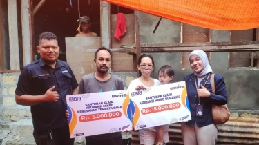 BRINS Bayarkan Klaim Nasabah Berupa Santunan untuk Korban Kebakaran di Jayapura Selatan