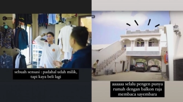 Potret Nyeleneh Rumah Andika Kangen Band, Kursi Samsat hingga Sprei LV, Kastil Rasa Tanah Abang?