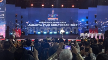 Presiden Jokowi Resmikan Pembukaan Jakarta Fair 2024