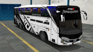 17 MOD BUSSID Jetbus 3 dan 2+, Lengkap Livery STJ Terbaru