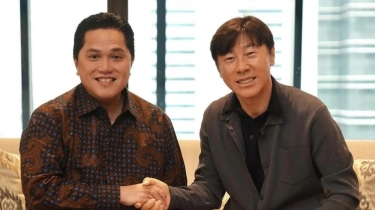 Erick Thohir Gelar Pertemuan Serius dengan STY, Apa yang Dibahas?