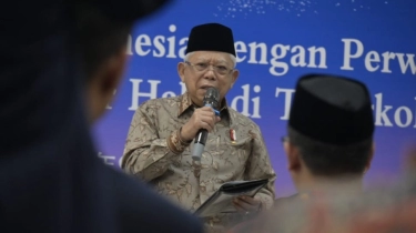 Maruf Amin Bakal Salat Iduladha di Masjid Istiqlal, Ikut Berkurban 1,1 Ton Sapi Seperti Jokowi