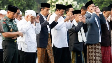 Isi Khotbah Hasyim Depan Jokowi: Sifat Kebinatangan Rakus Harus Disembelih