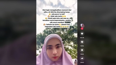 Mau Abadikan Momen Idul Adha, Perempuan Ini Malah Ditawari Jodoh Oleh Ibu-Ibu di Sebelahnya