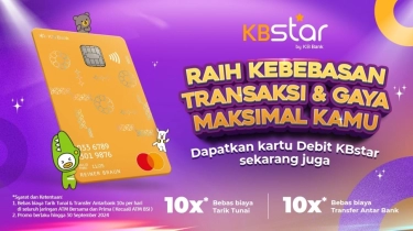 Gak Cuma Digital! KB Bank Rilis Kartu Debit KBstar, Transaksi Makin Praktis