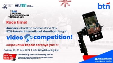 Ramaikan Ajang BTN Jakarta International Marathon, BTN Gelar Lomba Video