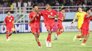 Lagu Tanah Airku Bikin Para Pemain Timnas Indonesia U-16 Menangis seusai Gasak Singapura