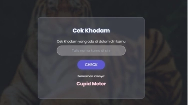 4 Link Cek Khodam Cupid Meter, Cukup Tulis Nama dan Ketahui Kecocokan Pasangan