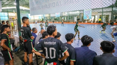 Dongkrak UMKM Anak Muda Aceh, AMANAH Gelar Fun Futsal Antar SMA