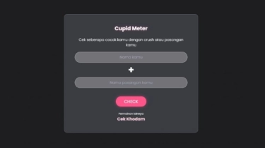 Link Tes Cupid Meter Online, Ikutan Viral dengan Cek Khodam Online
