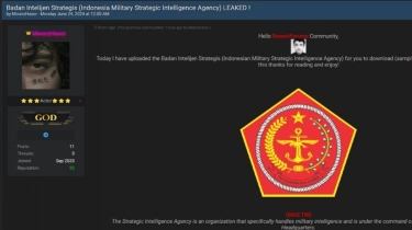 Server BAIS TNI Terpaksa Dimatikan usai Diacak-acak Hacker, Kapuspen: Yang Diretas Data Lama