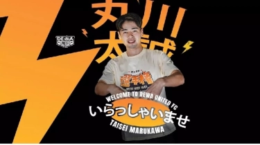 Dewa United Resmi Rekrut Taisei Marukawa
