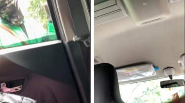 Viral! Wanita Bandung Dituding Taksi Online Saat Jemput Ayah Pulang Haji, Mobil Dirusak