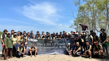 Peduli Lingkungan, Rukun Raharja Gandeng BEM UI Gelar Youth Environmental Action di Ujung Kulon