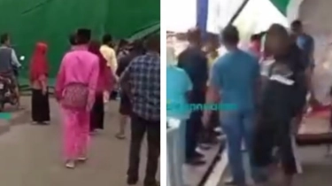 Viral, Video Pernikahan di Pontianak Tutup Jalan Umum, Pengendara Motor Nyaris Tak Bisa Lewat
