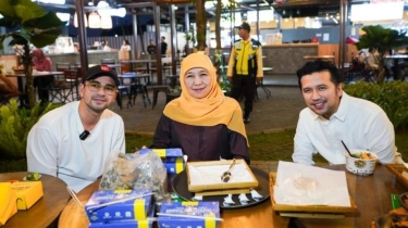 Bertemu di Rans Nusantara Hebat, Khofifah Akan Gandeng Raffi Ahmad Bangun Destinasi Kuliner di Jatim