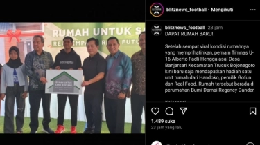 Viral Tinggal di 'Gubuk' Reot, Striker Timnas Indonesia Fadly Alberto Akhirnya Dikasih Rumah
