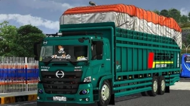 20 Link Download Mod BUSSID Truck Muatan Berat Terbaru, Ada Hino 500 Dump