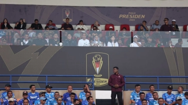 Jokowi Hadir, Pembukaan Piala Presiden 2024 Tetap Seru Meski Sepi Bobotoh