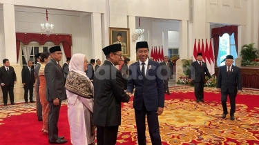 Lantik Tiga Wamen Baru Termasuk Keponakan Prabowo, Jokowi Bantah Bagi-bagi Jabatan